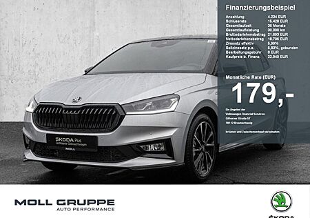 Skoda Fabia 1.0 TSI DSG Monte Carlo PANO LED FLA PDC
