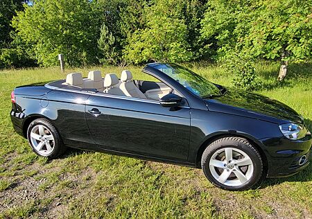 VW Eos Volkswagen 2.0 TDI BMT Luxus Leder 2.Hand Erst 61TKM