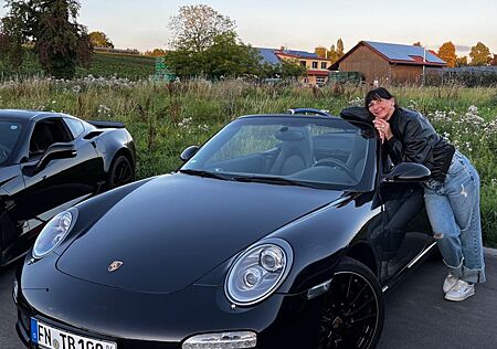 Porsche 997 Cabrio, PDK, Klappen AGA, Xenon, all black