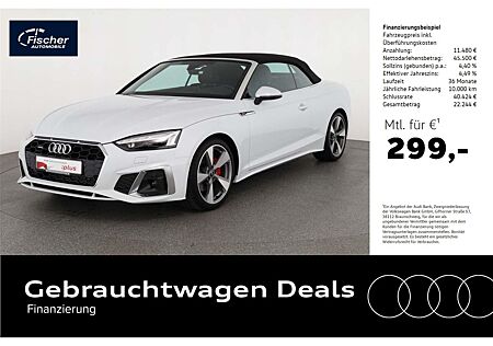 Audi A5 Cabriolet 40 TFSI quattro S line AHK/HUD/NAV