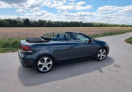 VW Golf Volkswagen GTI Cabriolet 211PS alles MEU Voll Leder Na