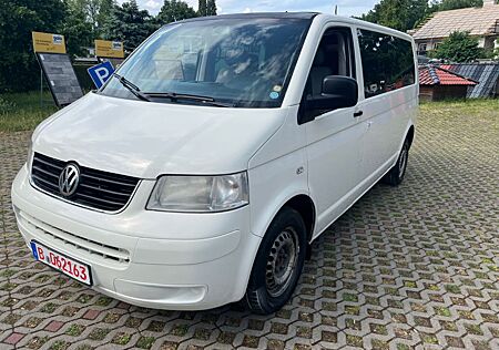 VW T5 Transporter Volkswagen T5 Caravelle2,5 TDI lang Autom 8 Sitze AHK DPF