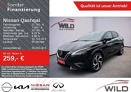 Nissan Qashqai 1.3 DIG-T Tekna+ 4x4, AHK, Pano-Dach, BO