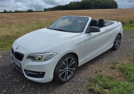 BMW 220d Cabrio M-Lenkrad M-Alufelgen Lenkradheizung
