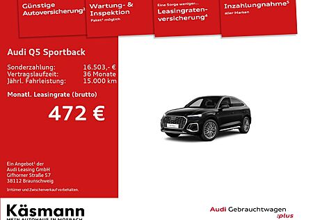 Audi Q5 Sportback S line 50 TFSIe AHK MATRIX KAM