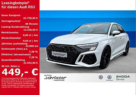 Audi RS3 Sportback 2.5 TFSI quattro LED+NAVI+LEDER+VI