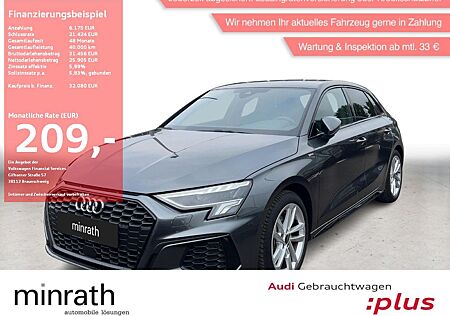 Audi A3 Sportback 35 TFSI S-LINE MHEV APP+NAVI+DAB+VI
