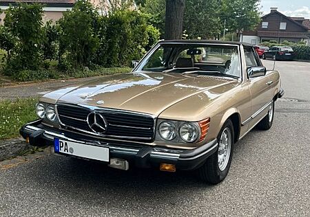 Mercedes-Benz SL 380 Champagner Metallic - Hardtop - aus Samml