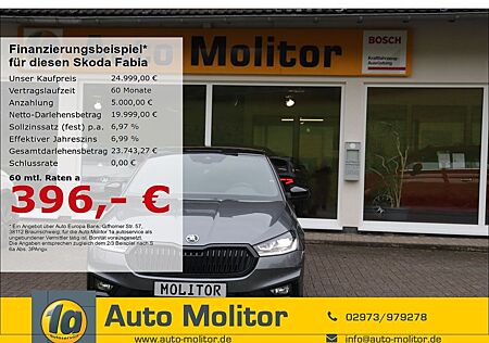 Skoda Fabia Monte Carlo 1.0 TSI Panorama LED Sperrdiff