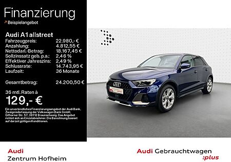 Audi A1 allstreet 30 TFSI*LED*Virtual*Smartphone Inte