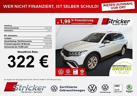 VW Tiguan Allspace Volkswagen Life 1.5TSI DSG 322,-ohne Anzahl