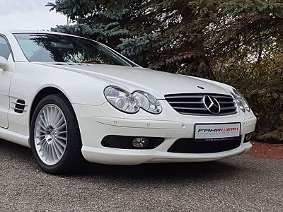 Mercedes-Benz SL500 7G Designo AMG Paket www.fahrwerk-cars.de