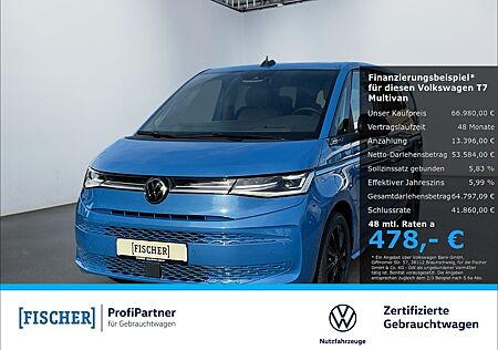 VW T7 Multivan Volkswagen lang 2.0TDI DSG Style Pano Matrix AH