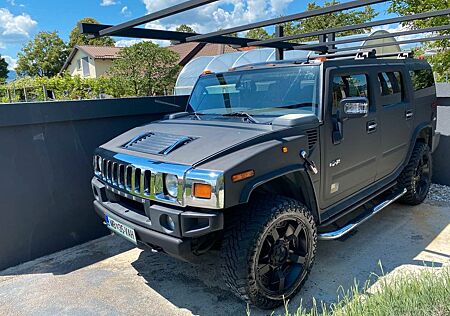 Hummer H2 6.2 V8 BLACK ON BLACK