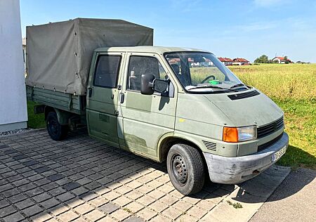 VW T4 Volkswagen Doppelkabiner Pritsche mit Plane