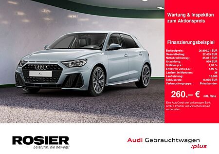 Audi A1 Sportback S line 30 TFSI S tronic LED SHZ PDC