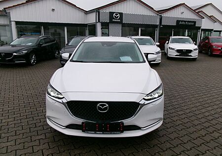 Mazda 6 Kombi Exclusive-Line; Leder schwarz, Automatic