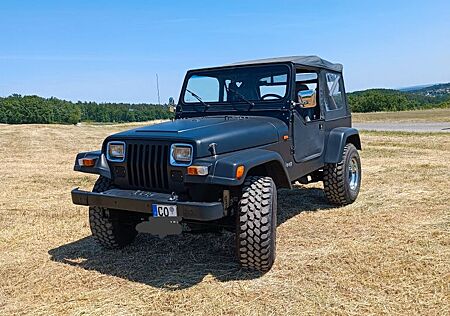 Jeep Wrangler 2.5 - in Schwarz matt
