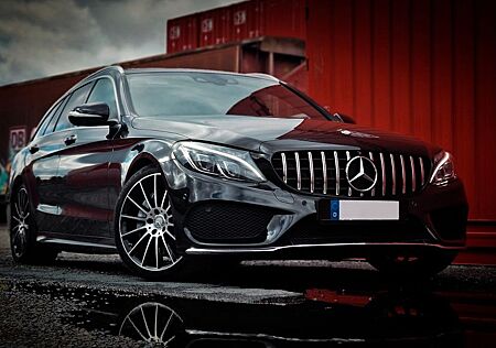 Mercedes-Benz C 250 C250 AMG BURMESTER H&R Tief Breit Einzelstück