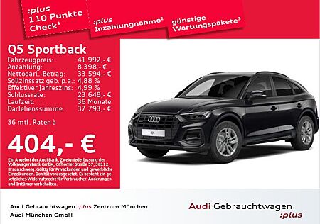 Audi Q5 Sportback 45 TFSI qu. S tronic advanced Pano/