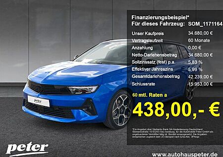 Opel Astra ST GS 1.2 Mildhybrid Schiebedach Navi RFK