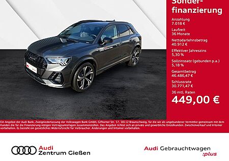 Audi Q3 35 TDI S-tronic S line Black PANO AHK Matrix