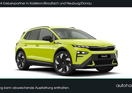 Skoda Elroq RS 84 kWh AHK+HIFI+KAMERA+NAVI+HUD+SHZ