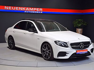 Mercedes-Benz E43 AMG 4Matic Limousine Pano Burmeser Night 20"