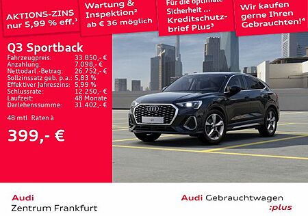 Audi Q3 Sportback 35 TDI S tronic S line LED VC Leder