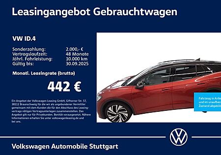 VW ID.4 Volkswagen GTX Navi Kamera Pano Stdhzg AHK ACC LED