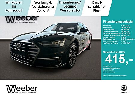 Audi A8 20 B&O HuD LEDER MATRIX MASSAGE PANO 360 LM