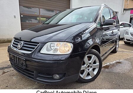 VW Touran Volkswagen Highline *KUPPLUNG NEU*7-SITZER*EURO 4*
