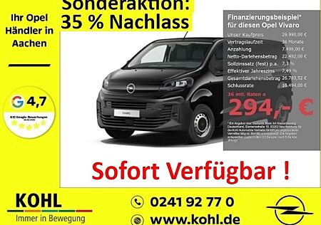 Opel Vivaro Standard M 2.0 D 145PS Temp Klimaautom PD