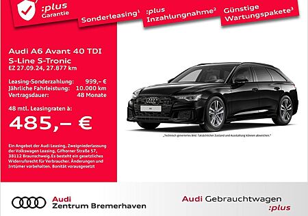 Audi A6 AVANT 40 TDI S-LINE S-TRON. MATRIX MEMORY HUD