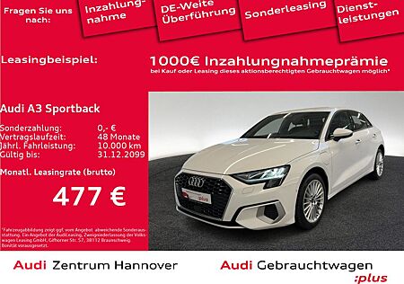 Audi A3 Sportback advanced e-tron 40 TFSI LED virtual