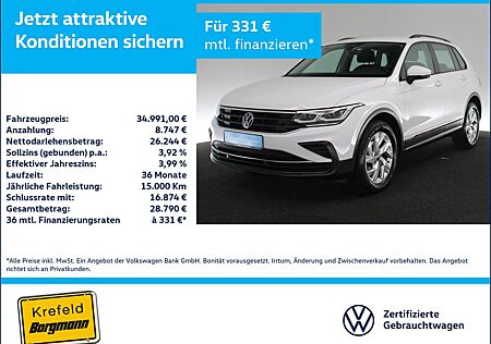 VW Tiguan Volkswagen 2.0 TDI Life 4Motion AHK MATRIX-LED ACC
