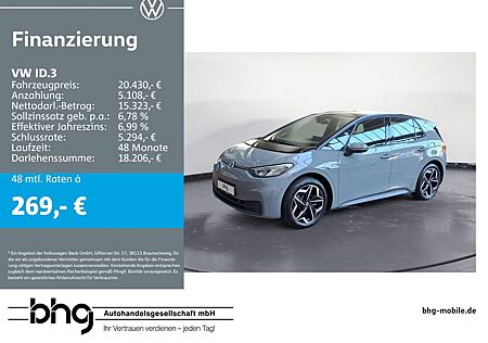 VW ID.3 Volkswagen Performance Upgrade Pure *NAVI*ACC*DAB*