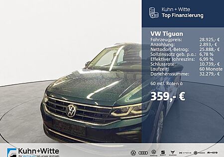 VW Tiguan Volkswagen 2.0 TDI Life *ACC*IQ.Light*RFK*Navi*Apple