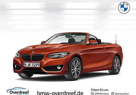 BMW 218i Cabrio Sport Line Navi Prof. Aut. Klimaaut.
