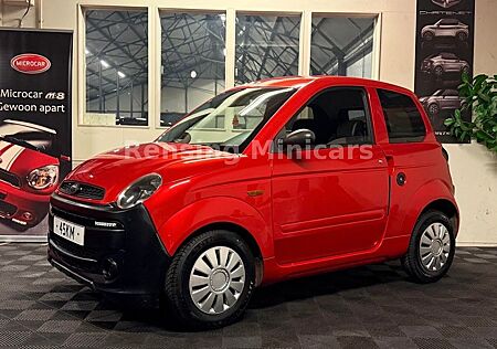 Microcar M.Go RED 8 PS 2018 XXL Kofferraum Mopedauto Mini