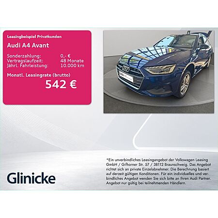 Audi A4 leasen