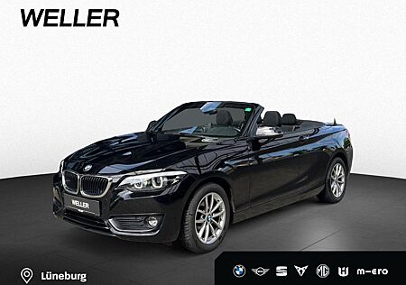 BMW 218i Cabrio Advantage NaviBuis HiFi SitzHz Navi