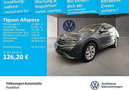 VW Tiguan Allspace Volkswagen 1.5 TSI DSG Life Navi AHK Spurha