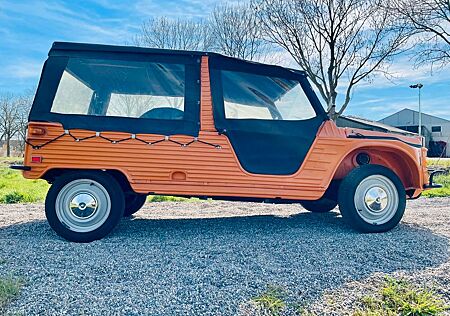 Citroën Mehari orange 4 persoons 06-1974 27.830 km