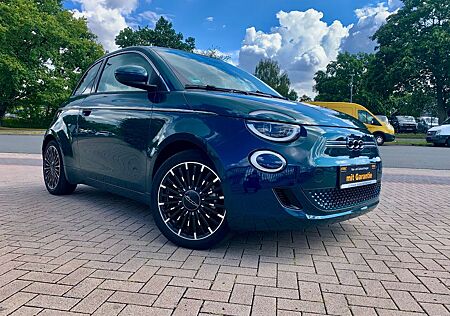 Fiat 500E La Prima Panorama Leder