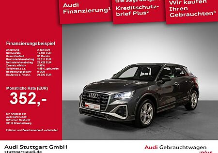 Audi Q2 35 TFSI S line AHK LED DAB SHZ PDC+Kamera