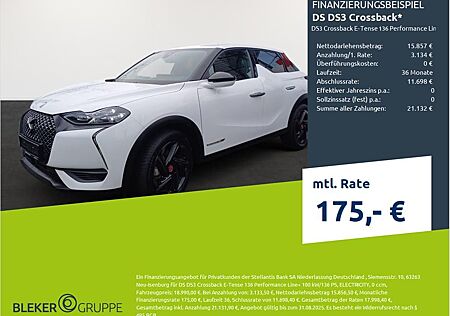 DS Automobiles DS3 Crossback E-Tense 136 Performance Line+