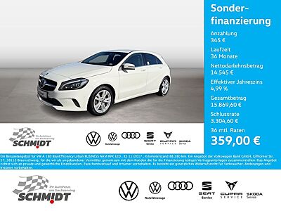 Mercedes-Benz A 180 BlueEfficiency Urban BUSINESS NAVI RFK LED