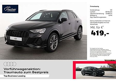 Audi Q3 35 TFSI S line LP: 58.115,- /Panorama-Glasdac
