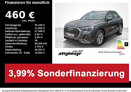 Audi Q3 S line 35 TDI S-tronic ACC+KAMERA+NAVI+VC+18`